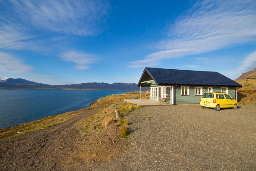 Villa Fjordblick über dem Walfjord